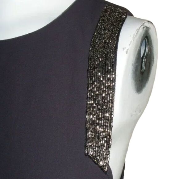 ASTR Tank top XS, Beaded shoulder, Keyhole, Brown - Picture 4 of 12